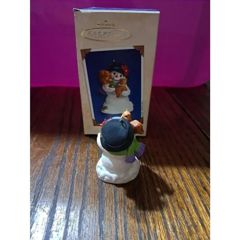 Vintage 2003 Hallmark Keepsake Snow Buddies #6 Christmas Holiday Tree Ornament